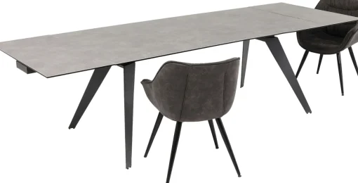 KARE Design Tavolo Estensibile Amsterdam Scuro 200(45+45)x100cm - KARE> Tavoli