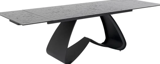 KARE Design TAVOLO ESTENSIBILE BELLAGIO VETRO 180(40-40)X95CM - KARE> Tavoli