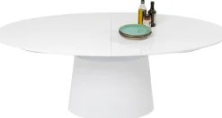 KARE Design Tavolo estensibile Benvenuto bianco 200 (50)X110 cm - KARE></noscript> Tavoli