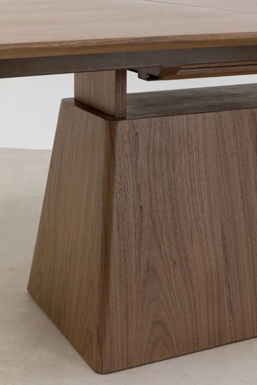 KARE Design Tavolo estensibile Benvenuto noce 200 (50)x110cm - KARE> Tavoli
