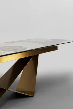 KARE Design Tavolo estensibile Connesso ottone 200(+60)x90cm - KARE></noscript> Tavoli