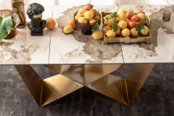 KARE Design Tavolo estensibile Connesso ottone 200(+60)x90cm - KARE></noscript> Tavoli