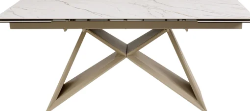 KARE Design Tavolo estensibile Nelly Greige 180(40+40)x90cm - KARE> Tavoli