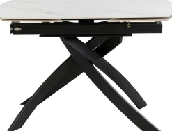 KARE Design Tavolo estensibile Twist Onyx 120(30+30)x90cm - KARE> Tavoli