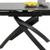 KARE Design Tavolo estensibile Twist nero 120(30+30)x90cm - KARE> Tavoli