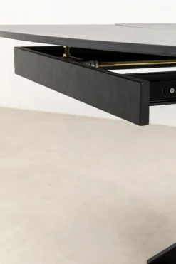 KARE Design Tavolo estensibile Twist nero 120(30+30)x90cm - KARE></noscript> Tavoli