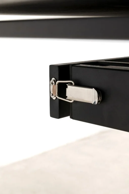KARE Design Tavolo estensibile Twist nero 120(30+30)x90cm - KARE> Tavoli