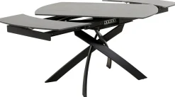 KARE Design Tavolo estensibile Twist nero 120(30+30)x90cm - KARE></noscript> Tavoli
