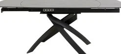KARE Design Tavolo estensibile Twist nero 120(30+30)x90cm - KARE></noscript> Tavoli