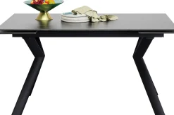 KARE Design Tavolo estensibile Xenia Nero 140(+30+30)x80cm - KARE> Tavoli