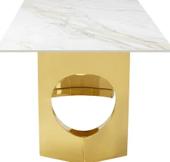 KARE Design Tavolo Eternità Oho Oro 180x90cm - KARE> Tavoli