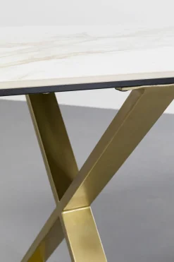 KARE Design Tavolo Eternity Cross Ottone 160x80cm - KARE></noscript> Tavoli