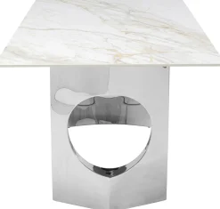 KARE Design Tavolo Eternity Oho cromato 180x90cm - KARE> Tavoli