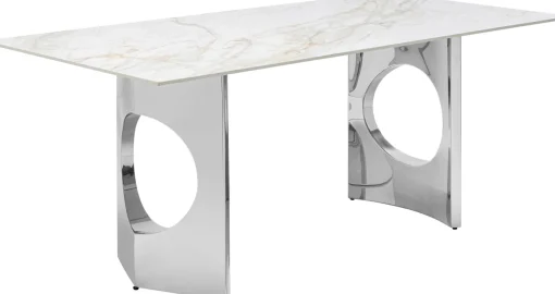 KARE Design Tavolo Eternity Oho cromato 180x90cm - KARE> Tavoli