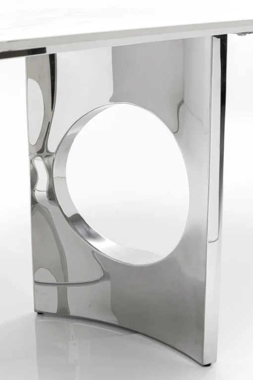 KARE Design Tavolo Eternity Oho cromato 180x90cm - KARE> Tavoli