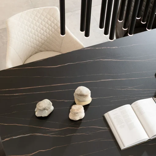 KARE Design Tavolo Gloria ceramica nero 200x100 - KARE> Tavoli