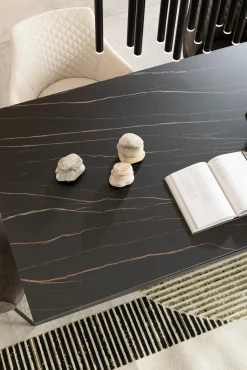 KARE Design Tavolo Gloria ceramica nero 200x100 - KARE></noscript> Tavoli