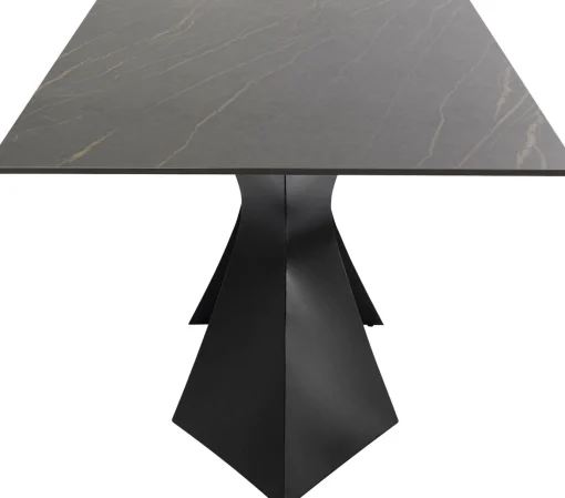 KARE Design Tavolo Gloria ceramica nero 180x90 - KARE> Tavoli