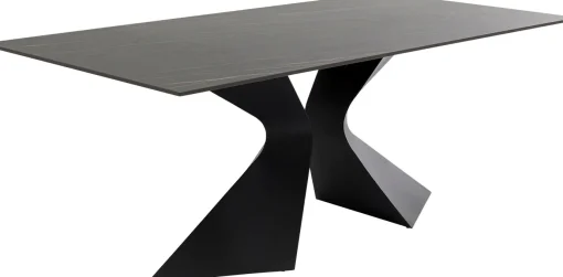 KARE Design Tavolo Gloria ceramica nero 180x90 - KARE> Tavoli