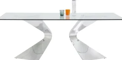 KARE Design Tavolo Gloria Cromo 200x100cm - KARE> Tavoli