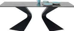KARE Design Tavolo Gloria Nero 200x100cm - KARE> Tavoli