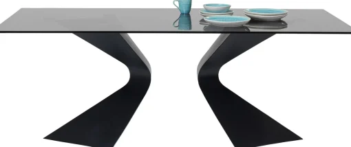 KARE Design Tavolo Gloria Nero 200x100cm - KARE> Tavoli