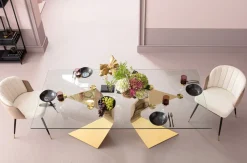 KARE Design Tavolo Gloria Oro 200x100 cm - KARE></noscript> Tavoli