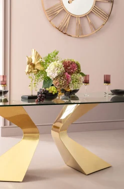 KARE Design Tavolo Gloria Oro 200x100 cm - KARE></noscript> Tavoli