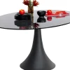 KARE Design Tavolo Grande Possibilita vetro fumé 180x200 - KARE> Tavoli