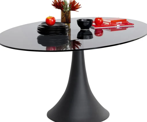 KARE Design Tavolo Grande Possibilita vetro fumé 180x200 - KARE> Tavoli
