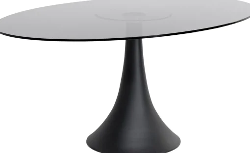 KARE Design Tavolo Grande Possibilita vetro fumé 180x200 - KARE> Tavoli