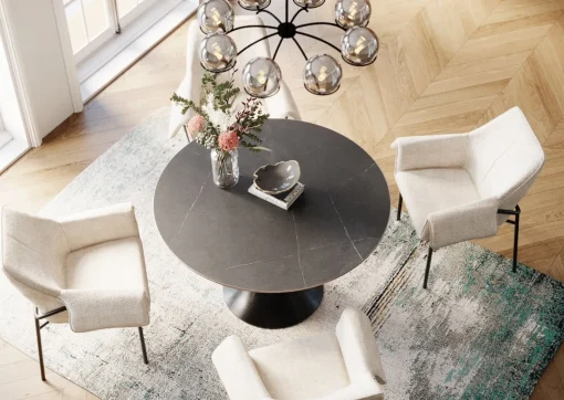 KARE Design Tavolo Grande Possibilita nero Ø120cm - KARE> Tavoli