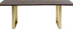 KARE Design Tavolo Harmony scuro acciaio grezzo 200x100 - KARE> Tavoli
