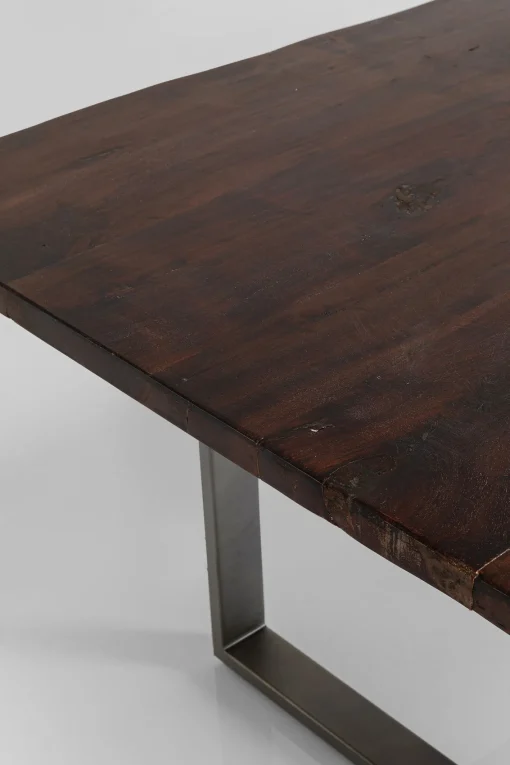 KARE Design TAVOLO HARMONY SCURO ACCIAIO GREZZO 180X90 - KARE> Tavoli