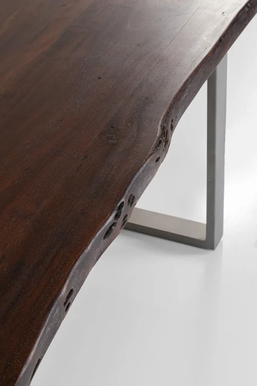 KARE Design TAVOLO HARMONY SCURO ACCIAIO GREZZO 180X90 - KARE> Tavoli