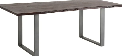 KARE Design TAVOLO HARMONY SCURO ACCIAIO GREZZO 180X90 - KARE> Tavoli