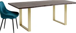 KARE Design Tavolo Harmony scuro ottone 160x80 - KARE> Tavoli