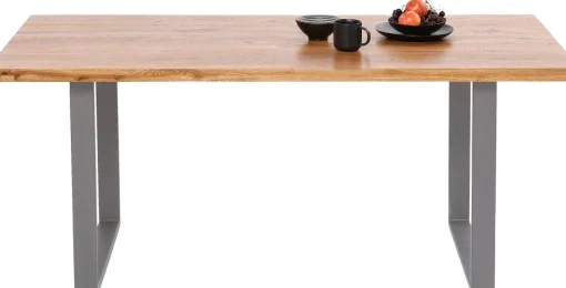 KARE Design Tavolo Jackie quercia-acciaio 160x80 - KARE> Tavoli