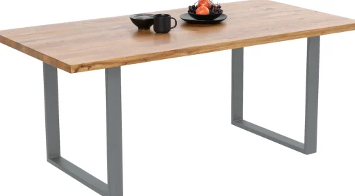 KARE Design Tavolo Jackie quercia-acciaio 160x80 - KARE> Tavoli