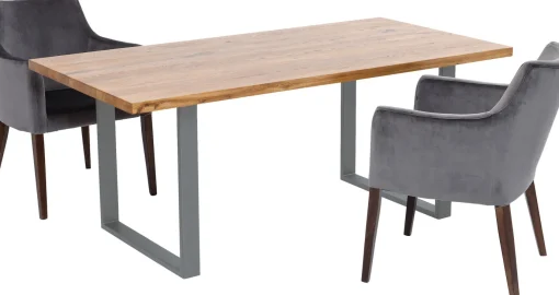 KARE Design Tavolo Jackie quercia-acciaio 160x80 - KARE> Tavoli