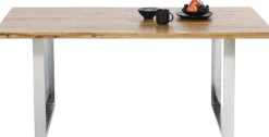 KARE Design Tavolo Jackie quercia-cromato 160x80 - KARE> Tavoli
