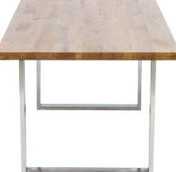 KARE Design Tavolo Jackie quercia-cromato 160x80 - KARE> Tavoli
