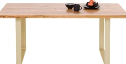 KARE Design Tavolo Jackie quercia-ottone 160x80 - KARE> Tavoli