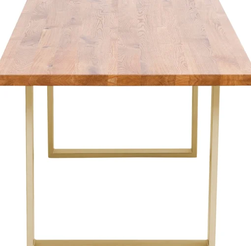 KARE Design Tavolo Jackie quercia-ottone 160x80 - KARE> Tavoli