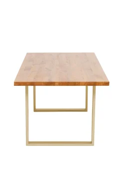KARE Design Tavolo Jackie quercia-ottone 160x80 - KARE></noscript> Tavoli