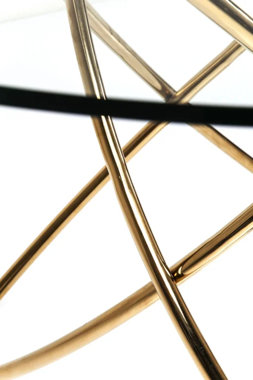 KARE Design TAVOLO MOLEKULAR ORO Ø120CM - KARE> Tavoli