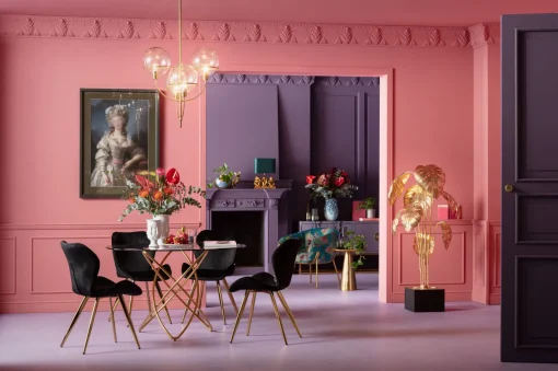 KARE Design TAVOLO MOLEKULAR ORO Ø120CM - KARE> Tavoli