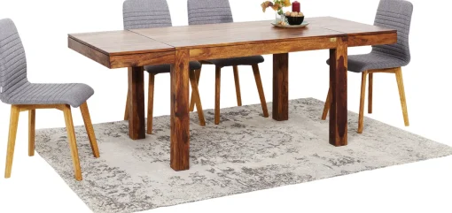 KARE Design TAVOLO MOMO CON 2 ESTENSIONI 120(+40+40)X80CM - KARE> Tavoli