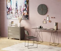 KARE Design Tavolo Polar nero 8mm TSG 135x65cm - KARE></noscript> Scrivanie