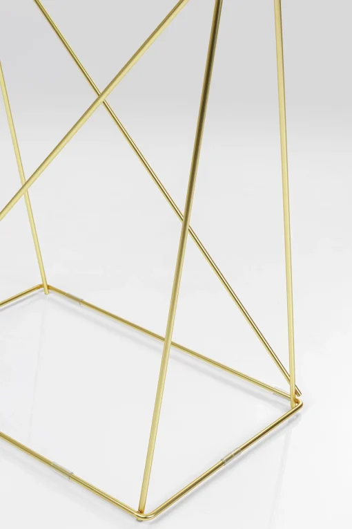 KARE Design Tavolo Polar Ottone-Vetro Temperato 8mm - KARE> Scrivanie